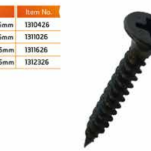 براغي جبص اسود سم 1.9 × ملم 3.5 1311026