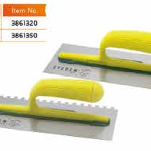 مالج يد بلاستيك اصفر ايطالي 8×8 مسنن 3861350